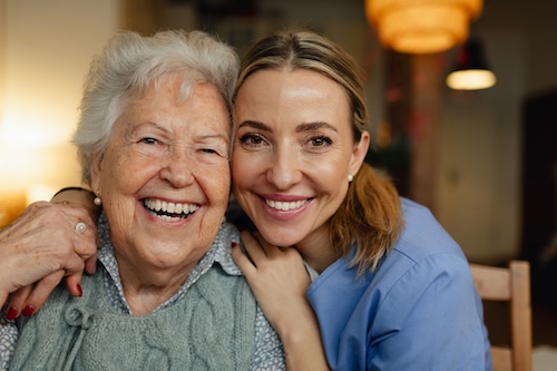 Caregiver and resident